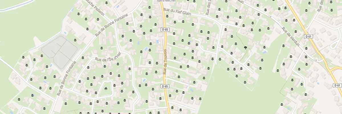 Plan du 7 Rue de Touvois à Saint-Philbert-de-Grand-Lieu
