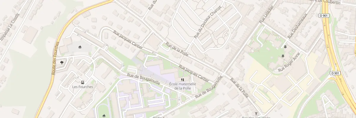 Plan du 189 Rue de la Polle à Cherbourg-en-Cotentin