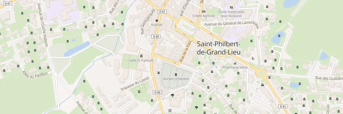Plan du 7 Rue de Verdun à Saint-Philbert-de-Grand-Lieu