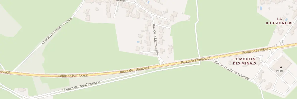 Plan du 1 Rue de la Matrasserie à Bouguenais