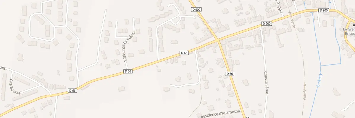 Plan du 113 Rte de Surtainville Bricquebec à Bricquebec-en-Cotentin