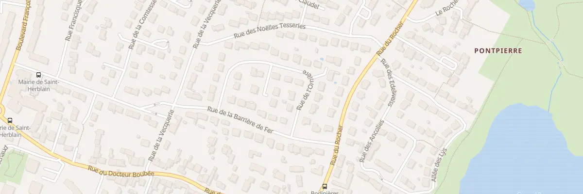 Plan du 5 Rue de l’Ornière à Saint-Herblain