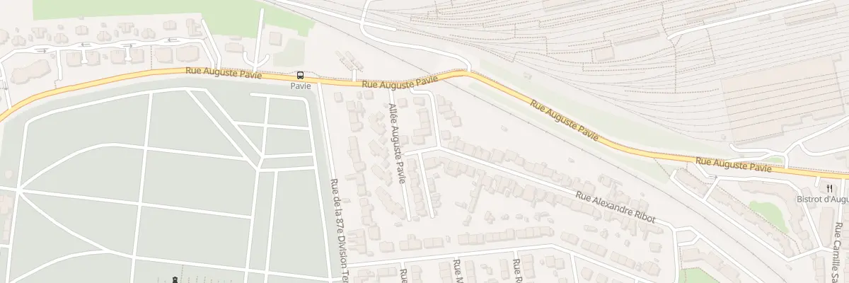 Plan du 6 Rue Alexandre Ribot à Rennes