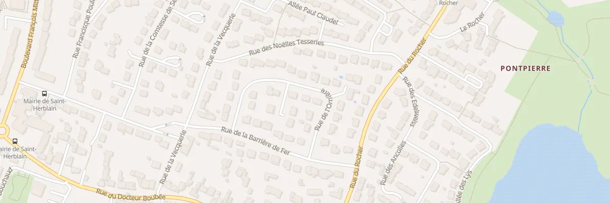Plan du 9 Rue de l’Ornière à Saint-Herblain
