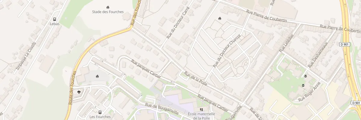 Plan du 144 Rue de la Polle à Cherbourg-en-Cotentin