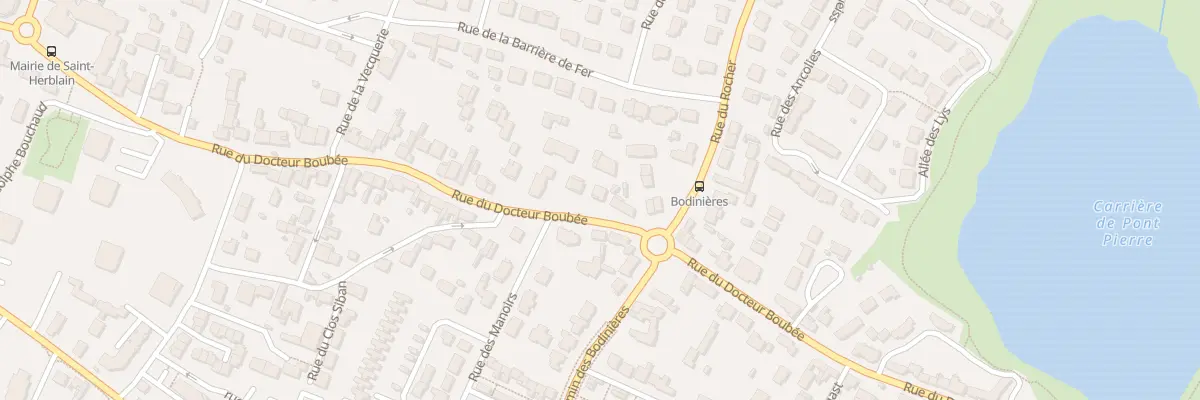 Plan du 78 Rue du Docteur Boubée à Saint-Herblain