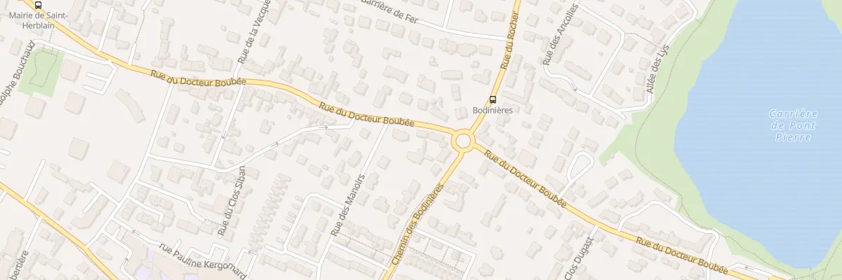 Plan du 63 Rue du Docteur Boubée à Saint-Herblain