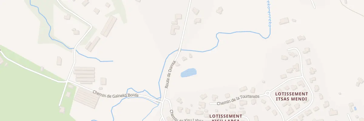Plan du 695 Rte de Dorrea à Ascain