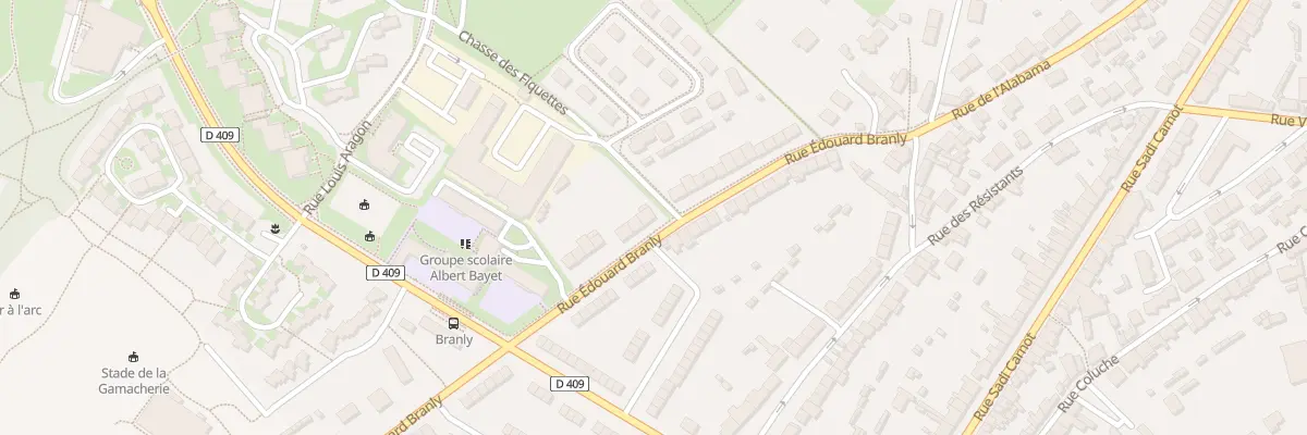 Plan du 48 Rue Edouard Branly - Octeville à Cherbourg-en-Cotentin