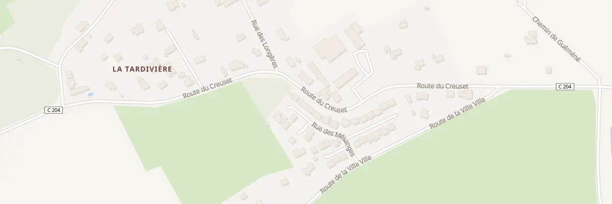Plan du 14 Rue des Mésanges à Nozay