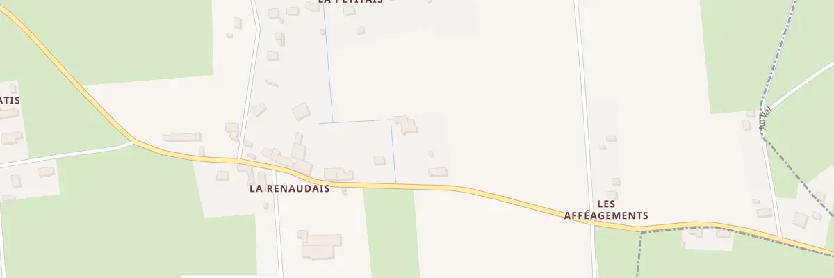 Plan du 5151 La Renaudais à Crevin