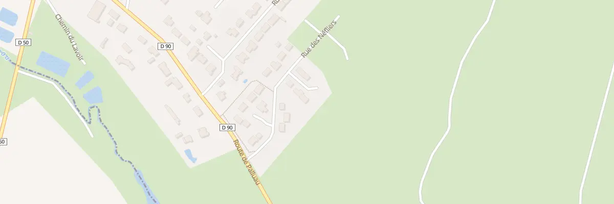 Plan du 6 Rue des Noisetiers à Grand’Landes