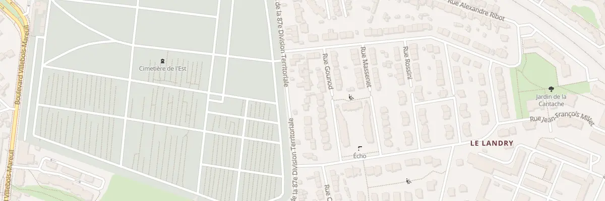 Plan du 47 Rue de la 87e Div Territoriale à Rennes
