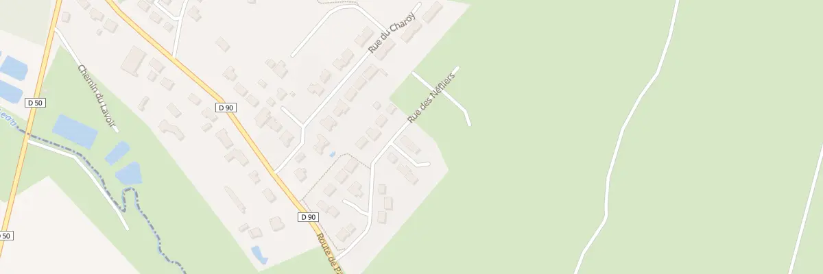 Plan du 1 Rue des Noisetiers à Grand’Landes