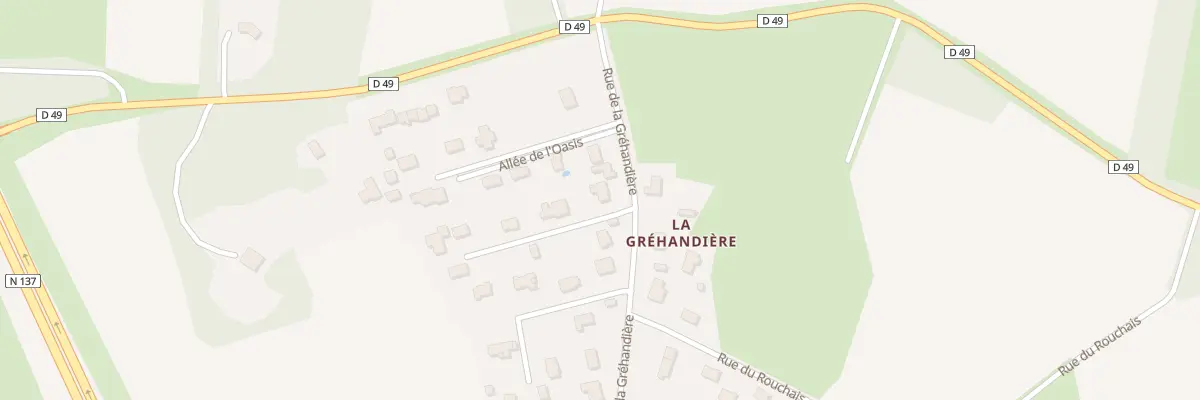 Plan du 14 Rue de la gréhandière à Treillières