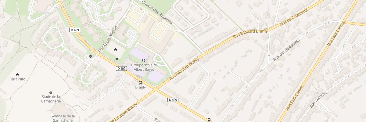 Plan du 54B Rue Edouard Branly - Octeville à Cherbourg-en-Cotentin