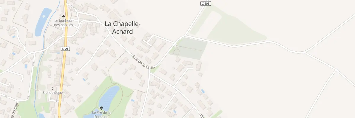 Plan du 22 Rue de la Croix - Chapelle aux Achards