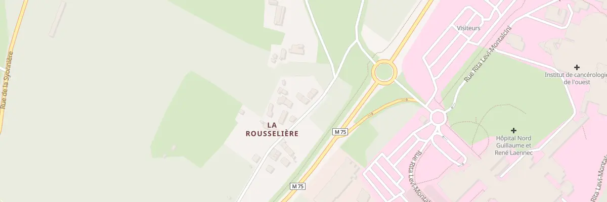 Plan du 1112 Rue de la Rousselière à Saint-Herblain