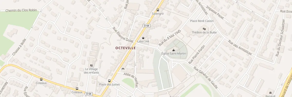 Plan du 4 Rue Gal de Gaulle Octeville à Cherbourg-en-Cotentin