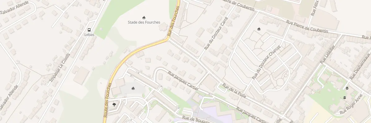 Plan du 201 Rue de la Polle à Cherbourg-en-Cotentin