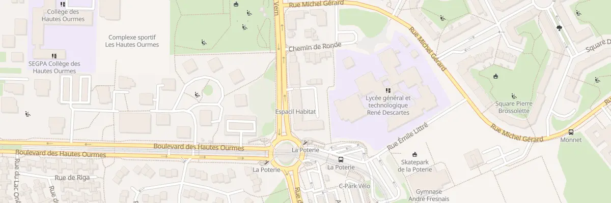 Plan du 211 Rue de Vern à Rennes