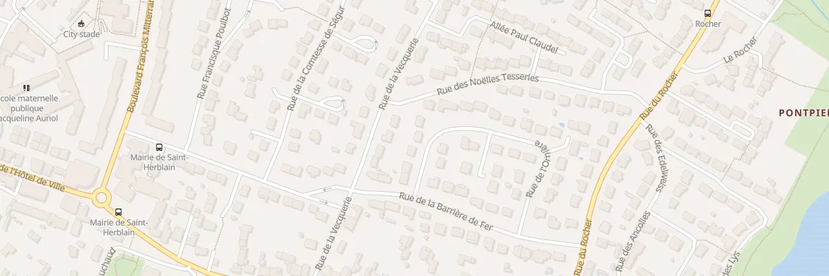 Plan du 38 Rue de l’Ornière à Saint-Herblain
