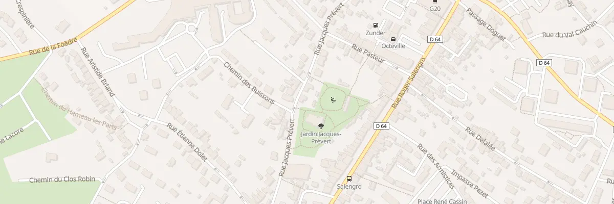 Plan du 99 Rue Jacques Prevert -Cherbourg à Cherbourg-en-Cotentin