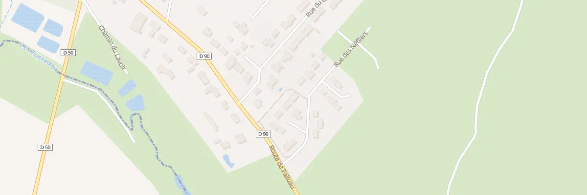 Plan du 5 Rue des Néfliers à Grand’Landes