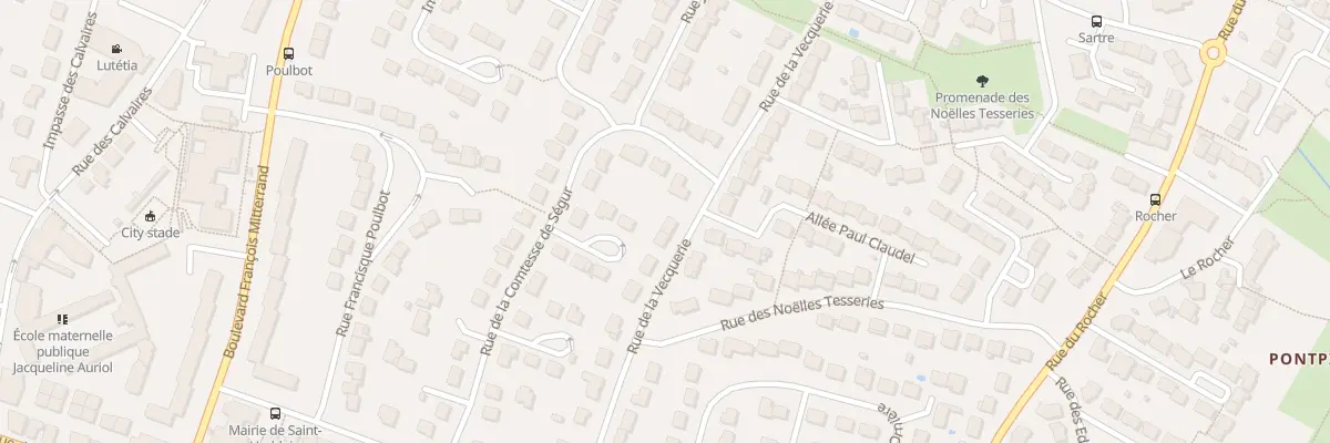 Plan du 34 Rue de la Vecquerie à Saint-Herblain