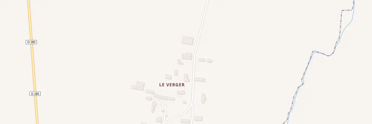 Plan du 5063 Le Verger à Saint-Léger-des-Prés