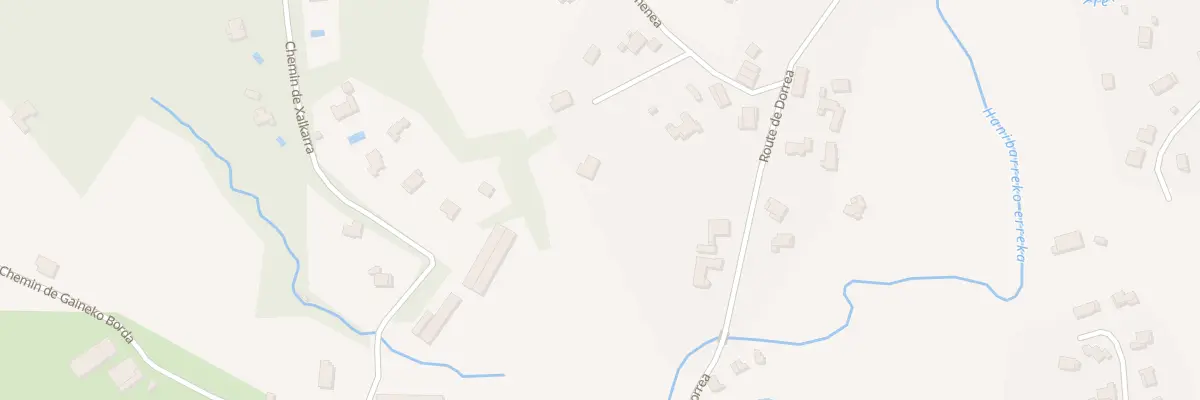 Plan du 524 Rte de Dorrea à Ascain
