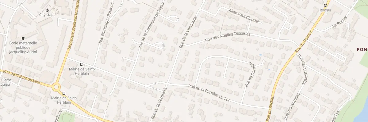 Plan du 53 Rue de la Vecquerie à Saint-Herblain