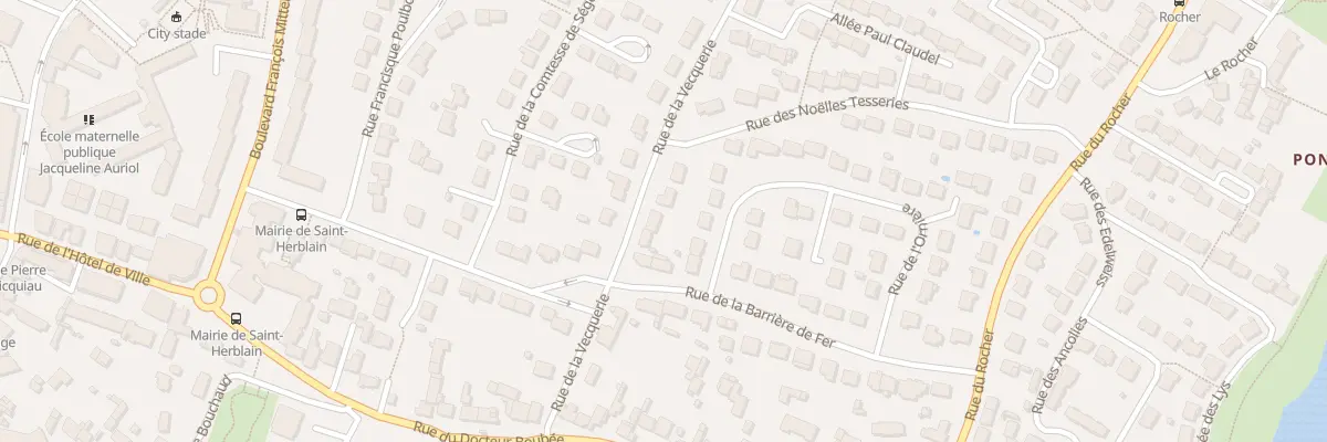 Plan du 55 Rue de la Vecquerie à Saint-Herblain