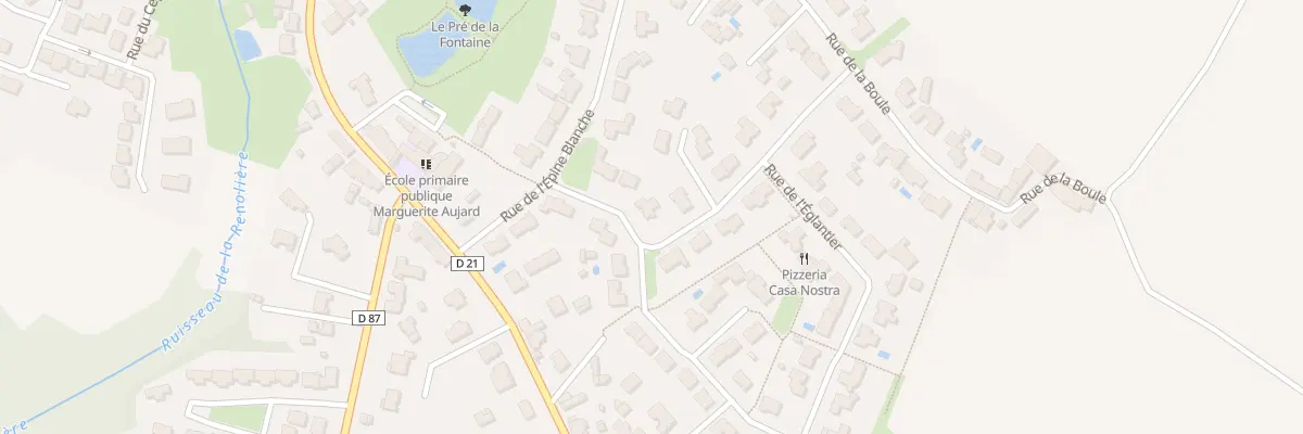 Plan du 5 Rue de l’Epine Noire aux Achards