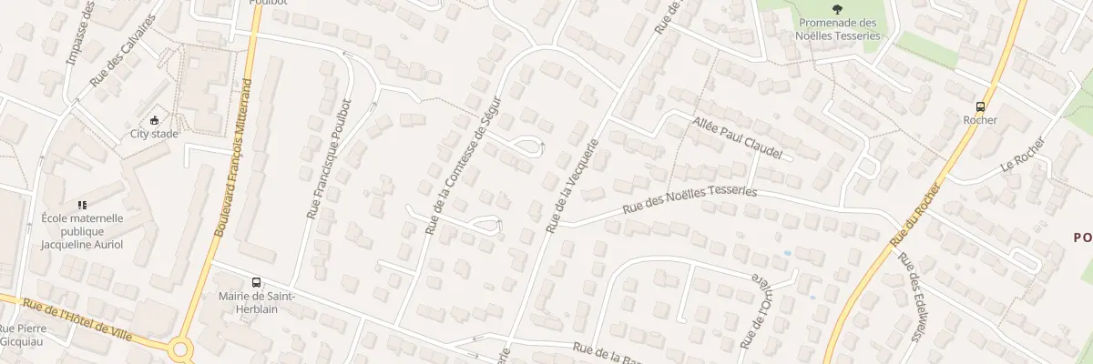 Plan du 40 Rue de la Vecquerie à Saint-Herblain