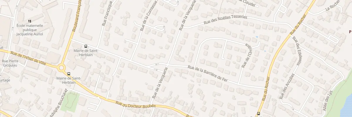 Plan du 57 Rue de la Vecquerie à Saint-Herblain