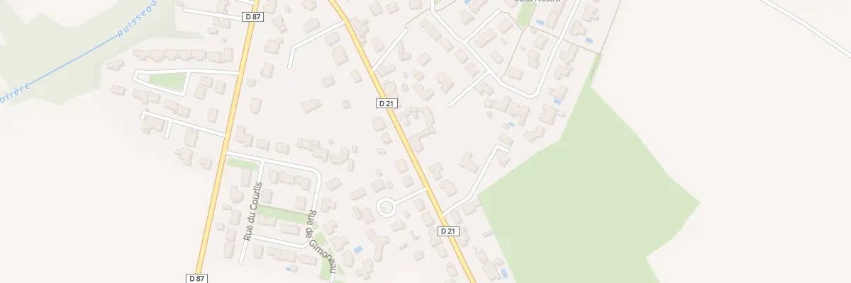 Plan du 57 Rue Gal de Gaulle - Chapelle aux Achards