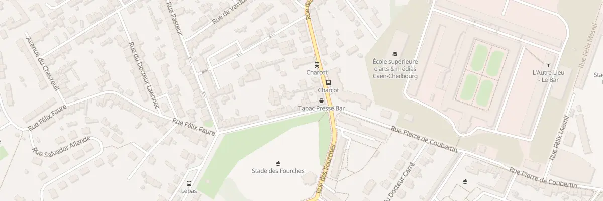 Plan du 10 Rue Felix Faure - Equeurdrevil à Cherbourg-en-Cotentin