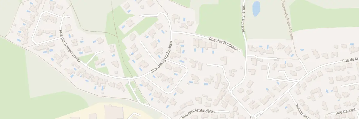 Plan du 7 Rue des Symphorines à Orvault