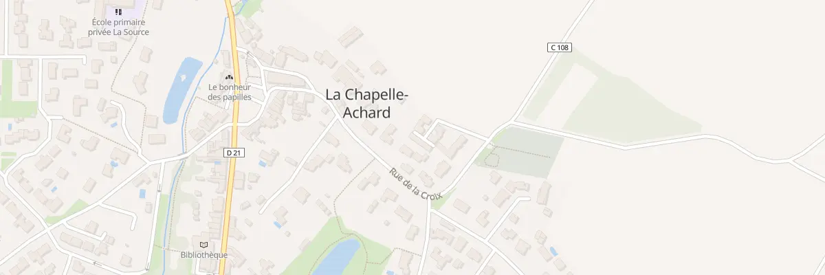 Plan du 3 Imp de la Croix - Chapelle aux Achards