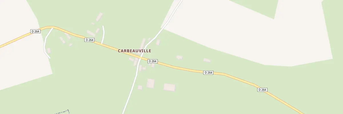 Plan du 14A Rte de Carbeauville à Besneville