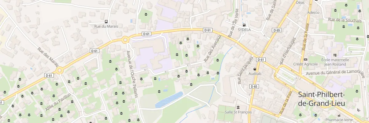 Plan du 22 Rue des Aveneaux à Saint-Philbert-de-Grand-Lieu