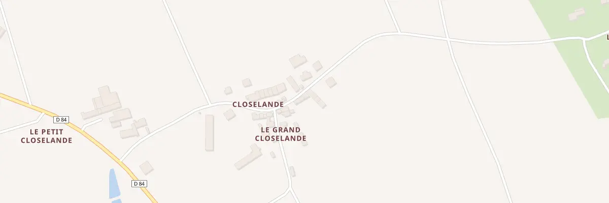 Plan du 14 Le Grand Closelande à Bain-de-Bretagne
