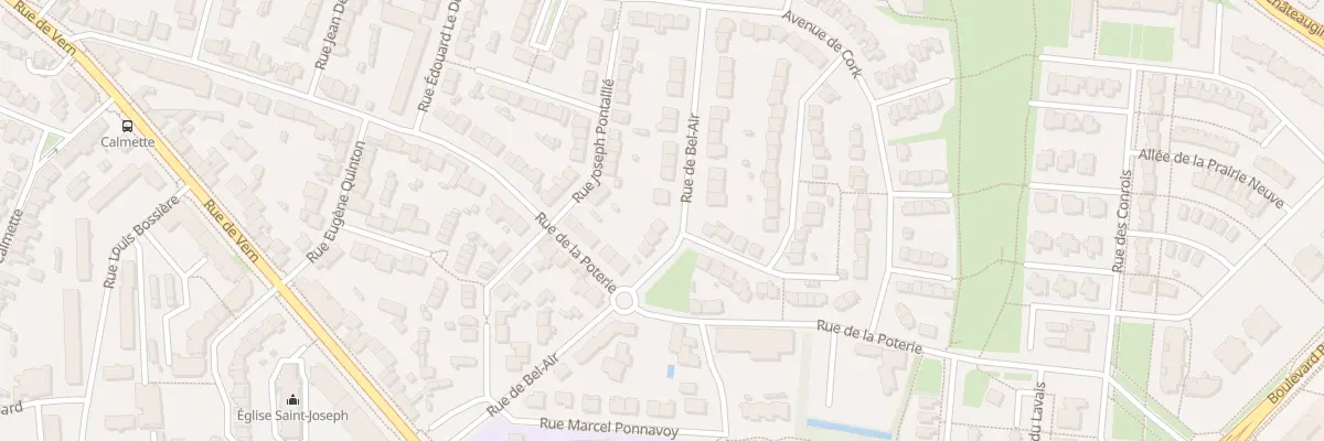 Plan du 19 Rue de Bel-Air à Rennes