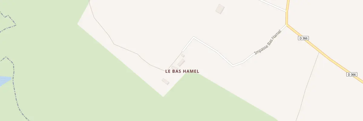 Plan du 6045 Le Bas Hamel à Canville-la-Rocque