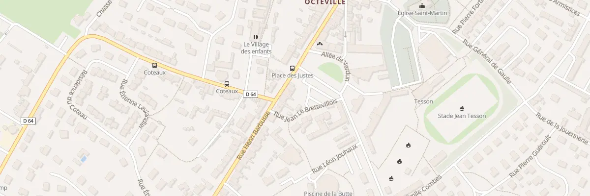 Plan du 159 Rue Roger Salengro - Octeville à Cherbourg-en-Cotentin
