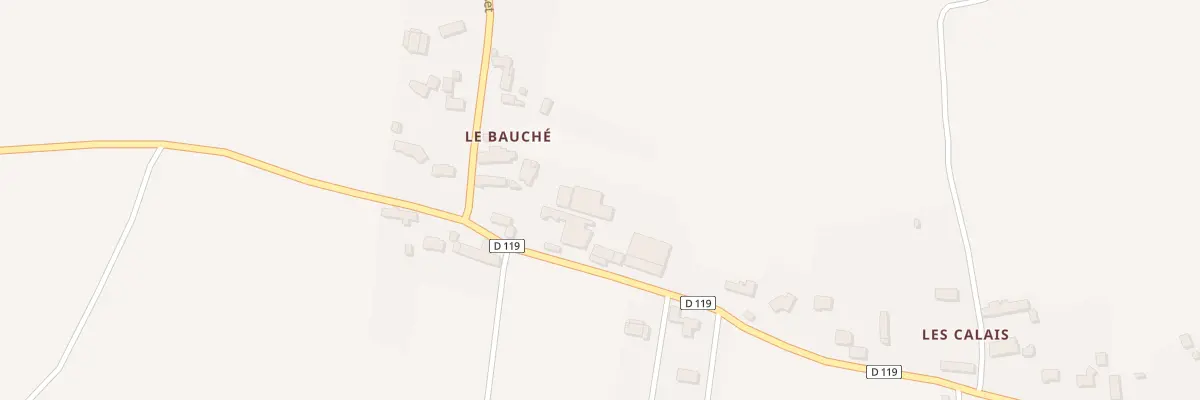 Plan du 11 Le Bauché à Saint-Martin-le-Gréard