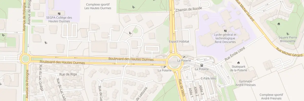 Plan du 8 Sq des Hautes Ourmes à Rennes