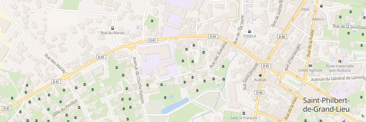 Plan du 26 Rue des Aveneaux à Saint-Philbert-de-Grand-Lieu
