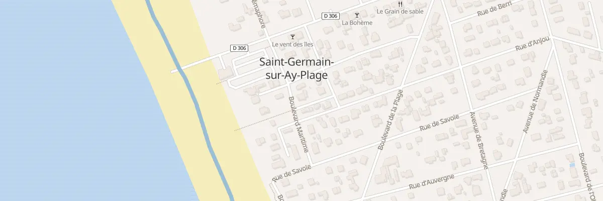 Plan du 9 Bd Maritime à Saint-Germain-sur-Ay